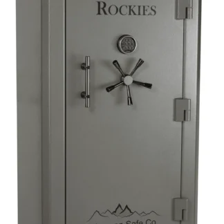 Hayman RK-6536 Rockies Gun Safe with Electronic Lock, Black Nickel 5-Spoke and Pull Handle