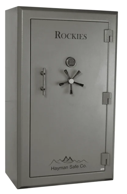 Hayman RK-7242 Rockies Gun Safe with Electronic Lock, 5-Spoke Handle and Pull Handle