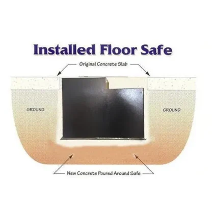 Hollon B6000 Floor Safe Structure