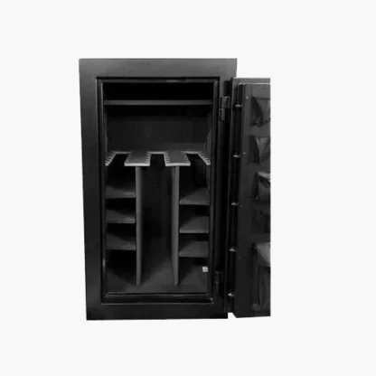 Hollon CS-36E Crescent Shield Series Gun Safe with Electronic and Dial Combination Lock & 3-Spoke Handle - Shelves & Gun Rack