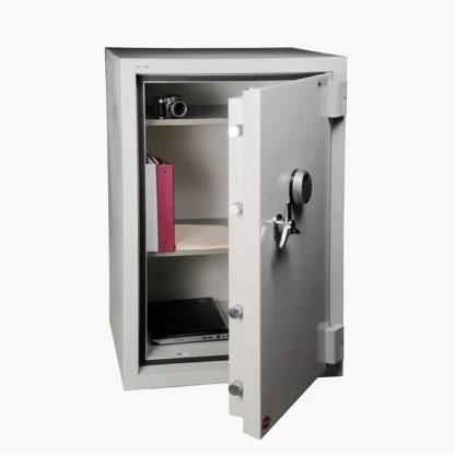 Hollon FB-1054E Fire and Burglary Safe with Electronic Lock and 3-Spoke Handle - Shelves