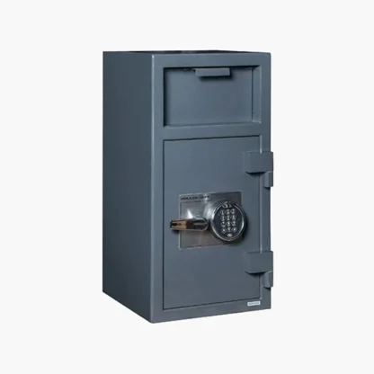 Hollon FD-2714E Depository Safe with Electronic Lock and L-Handle