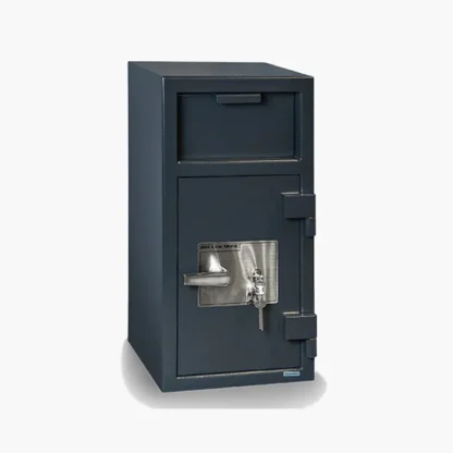 Hollon FD-2714K Depository Safe with Key Lock and L-Handle