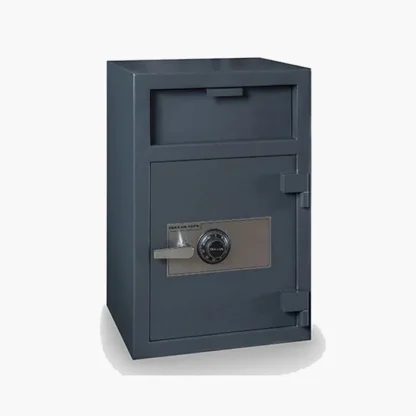 Hollon FD-3020CILK Depository Safe with Inner Locking Compartment and Dial Combination Lock & L-Handle