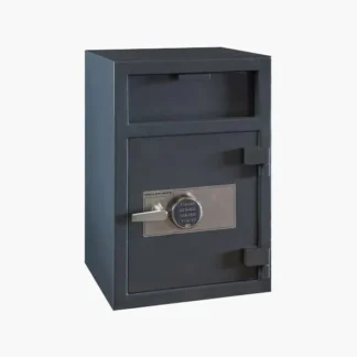 Hollon FD-3020EILK Depository Safe with Electronic Lock and L-Handle