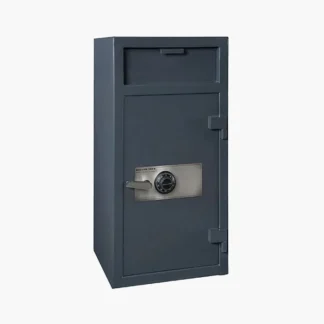 Hollon FD-4020CILK Depository Safe with Dial Combination Lock and L-Handle