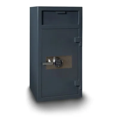 Hollon FD-4020EILK Depository Safe with Electronic Lock and L-Handle