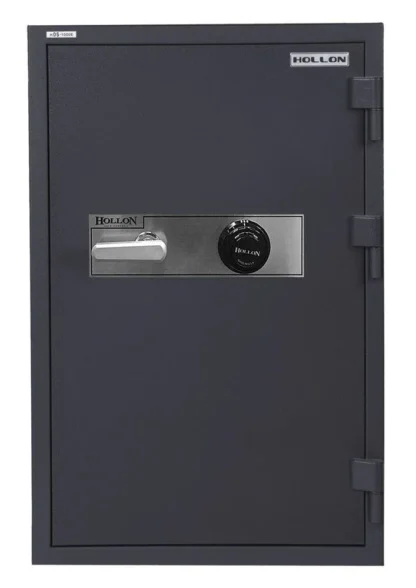 Hollon HDS-1000C Data Media Safe with Dial Combination Lock and L-Handle