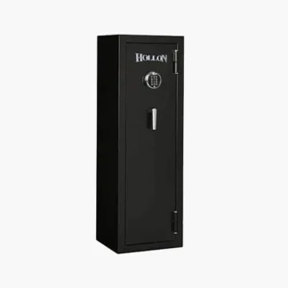 Hollon HGS-11E Hunter Series Gun Safe in Color Black with Electronic Lock and L-Handle