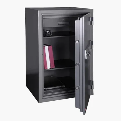 Hollon HS-1200E 2-Hour Office Safe with Electronic Lock and L-Handle