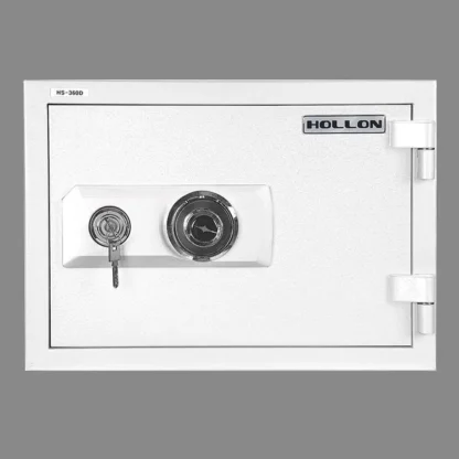 Hollon HS-360D 2-Hour Home Safe with Dial Combination and Key Lock