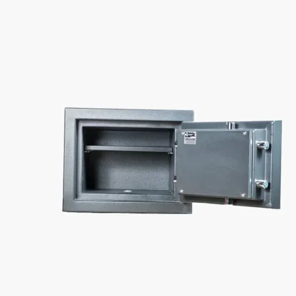 Hollon MJ-1014E TL-30 Burglary Safe with Electronic Lock and 3-Spoke Handle - Shelves & Live Steel Locking Bolts