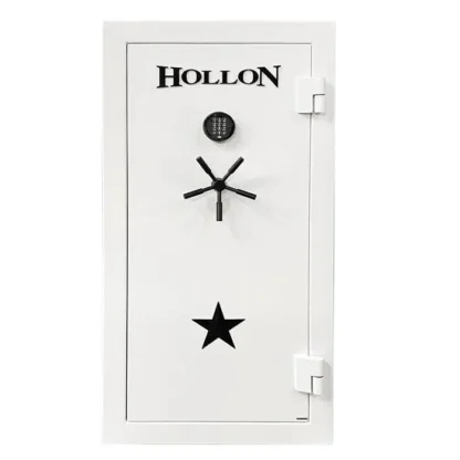 Hollon RG-22C Republic Gun Safe with Electronic Lock and 5-Spoke Handle in White Color