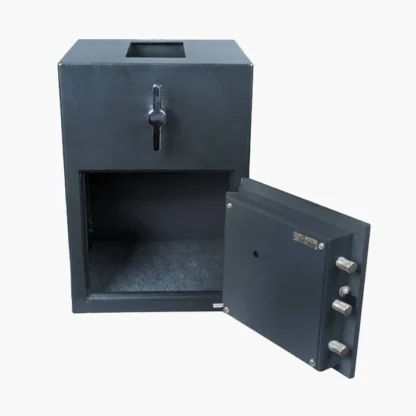 Hollon RH-2014C Rotary Hopper Depository Safe with Dial Combination Lock and Rotary Handle