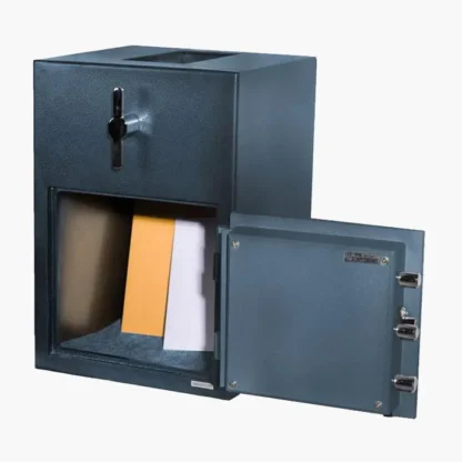 Hollon RH-2014E Hopper Depository Safe with Electronic Lock and Rotary Handle