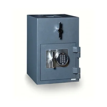 Hollon RH-2014E Hopper Depository Safe with Electronic Lock and Rotary Handle