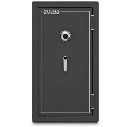 Mesa MBF3820C Burglar Fire Safe with Dial Combination Lock, Shelves, Steel Live Locking Bolts and L-Handle