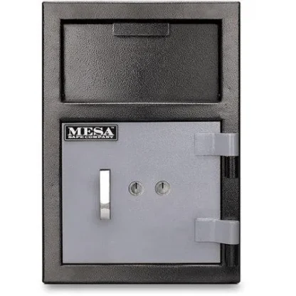 Mesa MFL2014K Front Load Depository Safe with Double Key Locks