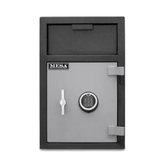 Mesa MFL25EILK Cash Management Depository Safe with Electronic Lock and Rotary Handle