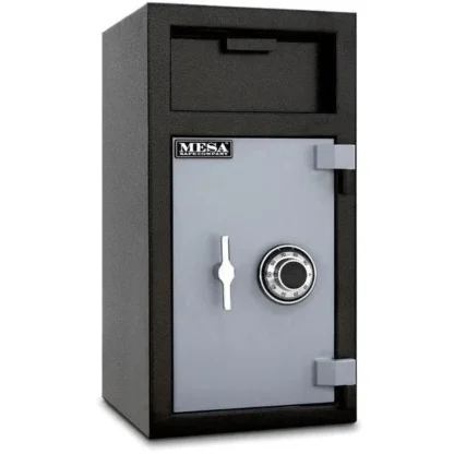 Mesa MFL2714C Depository Safe with Dial Combination Lock and Rotary Handle