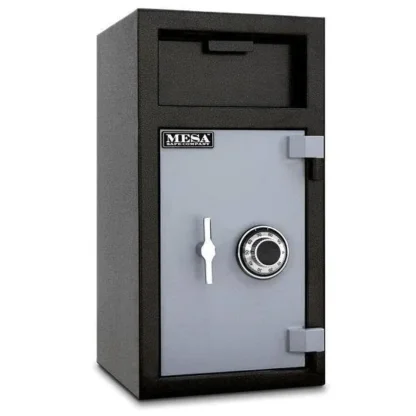 Mesa MFL2714CILK Depository Safe with Dial Combination Lock, Inner Locker and Deposit Door