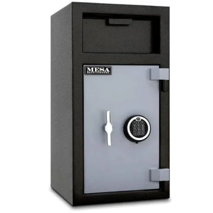 Mesa MFL2714E Depository Safe with Electronic Lock and Rotary Handle