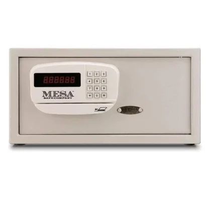 Mesa MHRC916E Hotel Residential Safe in White Color with Electronic Lock