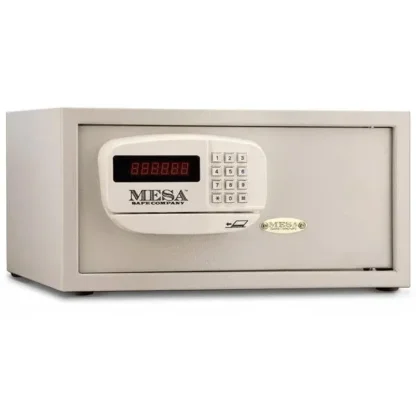 Mesa MHRC916E Hotel Residential Safe in White Color with Electronic Lock