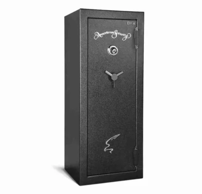 AMSEC BFX6024 Burglary Fire Gun Safe with 3-Spoke Chrome and Electronic Lock