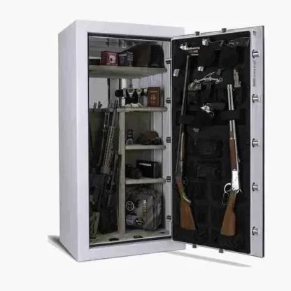 AMSEC BFX6032 Burglary Fire Gun Safe with Shelving Options and Premium Door Organizer Installed