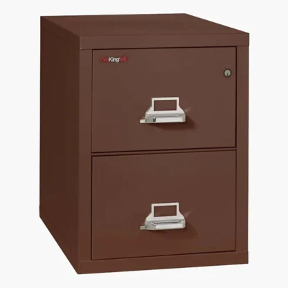 FireKing 2-2131-C Fire File Cabinet in Brown with UL High-Security Key Lock