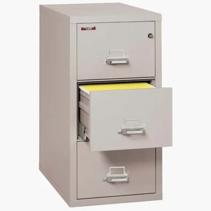 FireKing 3-2131-CSF Safe In A File Cabinet with Key Lock in Platinum Color