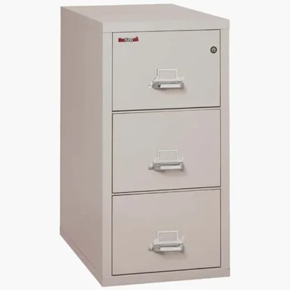 FireKing 3-2131-CSF Safe In A File Cabinet with Key Lock in Platinum Color