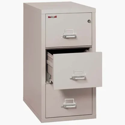 FireKing 3-2131-CSF Safe In A File Cabinet with Key Lock in Platinum Color