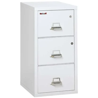 FireKing 3-2131-CSF Safe In A File Cabinet with Key Lock in Arctic White Color