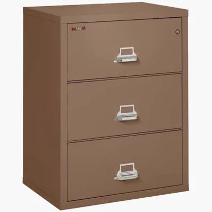 FireKing 3-3122-C Fire File Cabinet in Tan with UL High-Security Key Lock