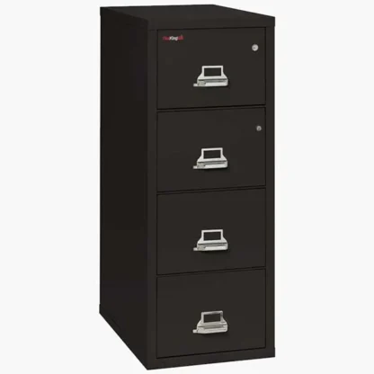 The FireKing 4-2131 CSF Safe in Color Black with UL High-Security Key Lock