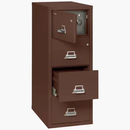 The FireKing 4-2131 CSF Safe in Color Brown with UL High-Security Key Lock