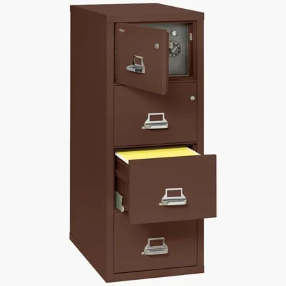 The FireKing 4-2131 CSF Safe in Color Brown with UL High-Security Key Lock