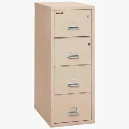 The FireKing 4-2131 CSF Safe in Color Champagne with UL High-Security Key Lock