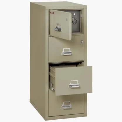 The FireKing 4-2131 CSF Safe in Color Pewter with UL High-Security Key Lock