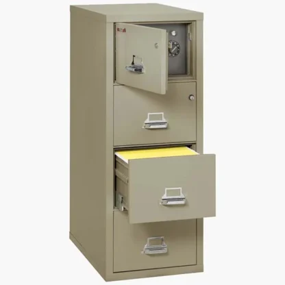 The FireKing 4-2131 CSF Safe in Color Pewter with UL High-Security Key Lock