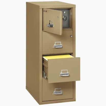 The FireKing 4-2131 CSF Safe in Color Sand with UL High-Security Key Lock