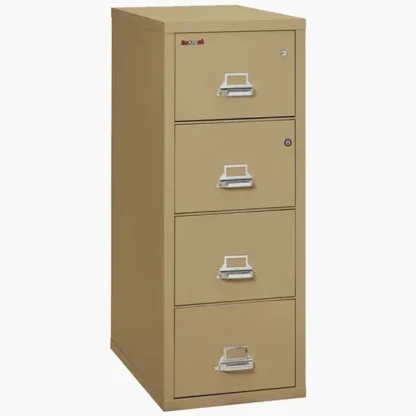 The FireKing 4-2131 CSF Safe in Color Sand with UL High-Security Key Lock