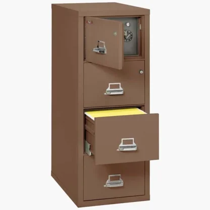 The FireKing 4-2131 CSF Safe in Color Tan with UL High-Security Key Lock