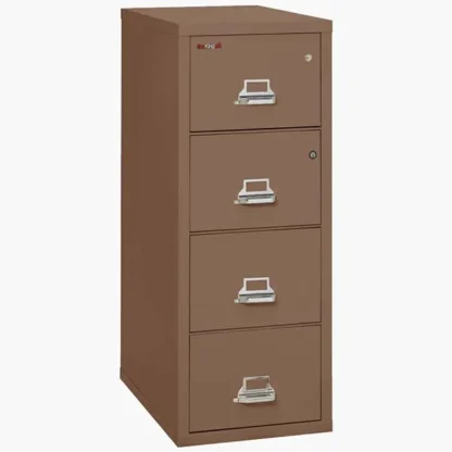 The FireKing 4-2131 CSF Safe in Color Tan with UL High-Security Key Lock