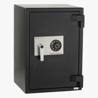 Hayman CV-27-C Cash Vault Burglar Safe with Dial Combination Lock and L-Handle