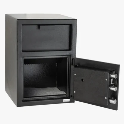 Hayman CV-F20-C Front-Loading Rotary Depository Safe with Dial Combination Lock and L-Handle