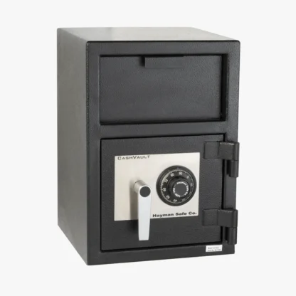 Hayman CV-F20-C Front-Loading Rotary Depository Safe with Dial Combination Lock and L-Handle