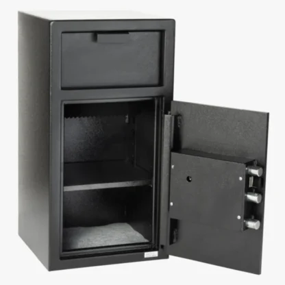 Hayman CV-F27-C Front-Loading Rotary Depository Safe with Dial Combination Lock and L-Handle